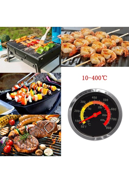 Barbekü Termometre Paslanmaz Çelik Derece Celsiu Izgara Sıcaklık Ölçer Uzun Prob Barbekü Termometre (Yurt Dışından) indirimleri