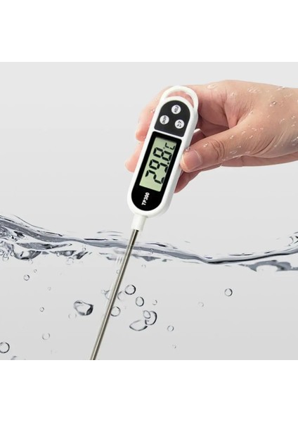 Gümüş Tarzı Içecek Süt Kahve Gıda Barbekü Termometre Elektronik Çok Fonksiyonlu Paslanmaz Çelik Gıda Termometresi Süt (Yurt Dışından) modelleri