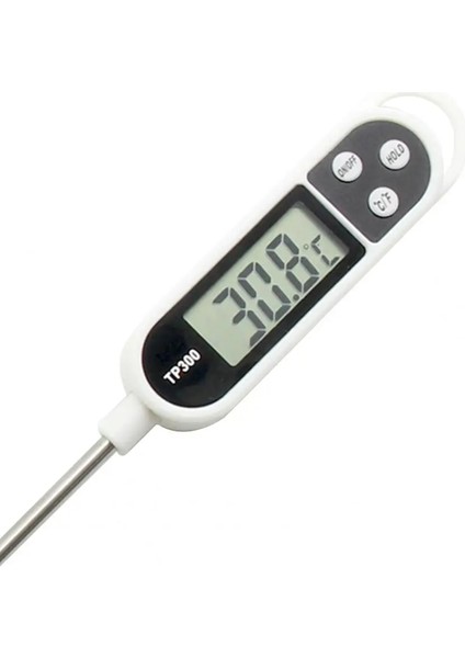 Gümüş Tarzı Içecek Süt Kahve Gıda Barbekü Termometre Elektronik Çok Fonksiyonlu Paslanmaz Çelik Gıda Termometresi Süt (Yurt Dışından) fırsatları