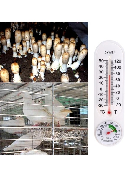 No.1 Stili Duvar Termometresi Nem Ölçer Dijital Yüksek Li Kapalı Açık Asmak Bahçe Sera Yetiştiriciliği Termometre Higrometre (Yurt Dışından) fiyatları