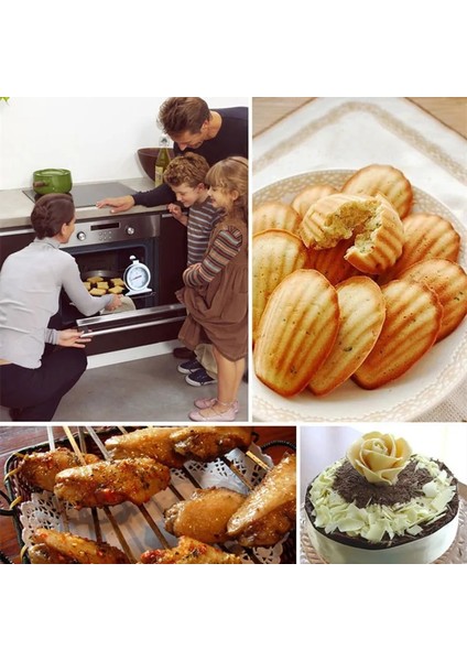 Bir Stil 300C Paslanmaz Çelik Fırın Termometresi Mini Kadran Stand Up Sıcaklığı Gıda Et Pişirme Izgarası Higrometre Ev Mutfak Aletleri (Yurt Dışından) fırsatları