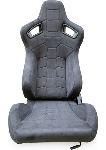 Spor Koltuk Recaro Model Alcantara Gri 1 Takım 2 Adet