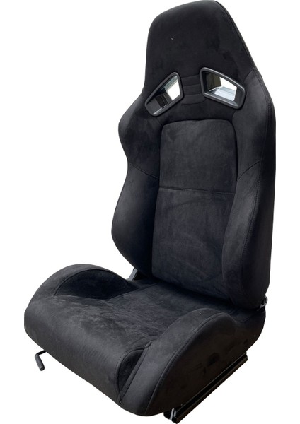 Spor Koltuk Alcantara Siyah Süet 1 Takım 2 Adet fiyatları