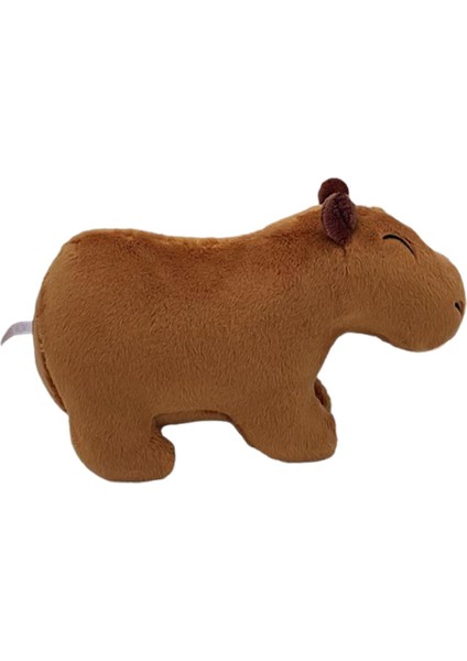 Capybara Peluş Hayata Benzeyen Sevimli Uyku Yastığı Ofis Yatak Odası Dekorasyonu 20CM (Yurt Dışından)