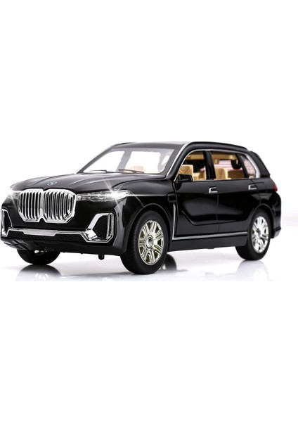 Bmw X7 Için Uyumlu Oyuncak Arabalar Oyuncak Araba 1:24 Ses ve Işık Koleksiyonlu Döküm Suv Model Araba Geri Çekin Metal Araba Oyuncakları Erkekler Için 3+ Yaşındaki Erkek Doğum Gün (Yurt Dışından)
