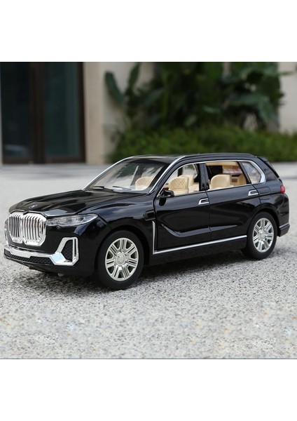 Bmw X7 Için Uyumlu Oyuncak Arabalar Oyuncak Araba 1:24 Ses ve Işık Koleksiyonlu Döküm Suv Model Araba Geri Çekin Metal Araba Oyuncakları Erkekler Için 3+ Yaşındaki Erkek Doğum Gün (Yurt Dışından) modelleri