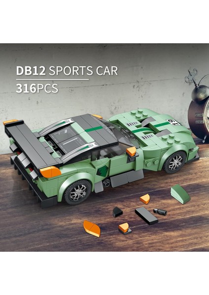 Spor Araba Tekniği Yapım Oyuncak Seti, Mini Yarış Arabası Yapım Seti ve Yetişkinler ve Çocuklar Için Mühendislik Oyuncakları, Hypercar Model Yapım Seti, Araba Severler Için Harika (Yurt Dışından) modelleri