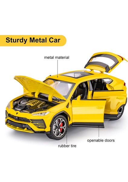 Erkek Çocuklar Için Oyuncak Arabalar Yaş 4-7 Lambo Urus Araba Oyuncakları 3 4 5 6 7 8 Yaşındaki Çocuk Off-Road Metal Arabalar Çocuklar Için Işıklı ve Sesli Doğum Günü Hediyeleri I (Yurt Dışından) fiyatları