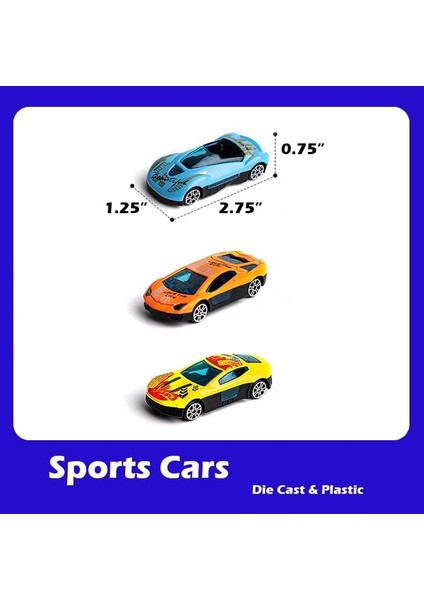 1 Takım 3 Adet Mini Spor Yarış Arabaları Araçlar Oyuncak, Hafif Döküm Metal Gövde, Doğum Günü Hediyeleri, Parti Hediyeleri, Yeni Yürümeye Başlayan Çocuklar Çocuklar Erkekler Kızlar (Yurt Dışından)