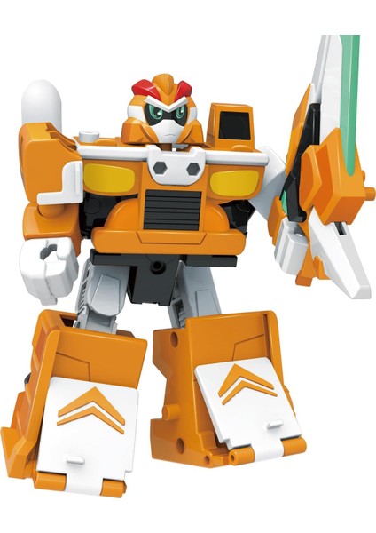 Kamyon Inşaat Aracı Robot Oyuncağa Dönüşür, Mühendis Aracı Savaşçı Oyuncağı, 6 Inç Deformasyon Robotu Figürleri. 6+ Yaş Erkek ve Kız Çocuklar Için Sökme Oyuncakları (Turuncu) (Yurt Dışından)