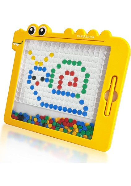 Funsure Manyetik Çizim Tahtası, Küçük Çocuklar Için Manyetik Kalem ve Boncuklu Büyük Çizim Tahtası, Çocuklar Için Montessori Okul Öncesi Eğitici Oyuncaklar Çizim Tahtası, 2 3 4 5 6 (Yurt Dışından)