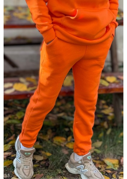 Erkek 3 Iplik Şardonlu Jogger Eşofman Altı