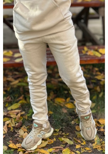 Erkek 3 Iplik Şardonlu Jogger Eşofman Altı