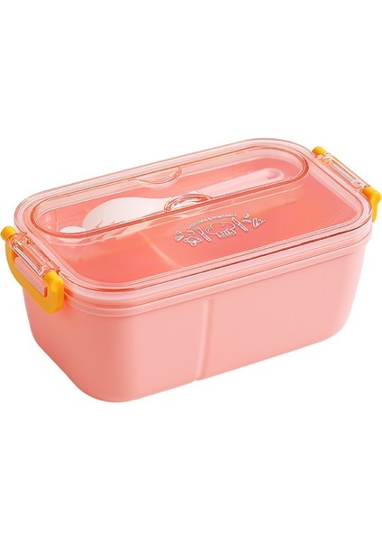 Basit Bölmeli Plastik Öğle Yemeği Kutusu (Yurt Dışından)