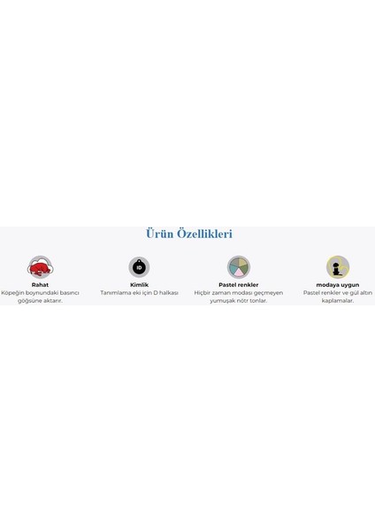 Urban Halsband M Pink Blush Boyun Tasması modelleri