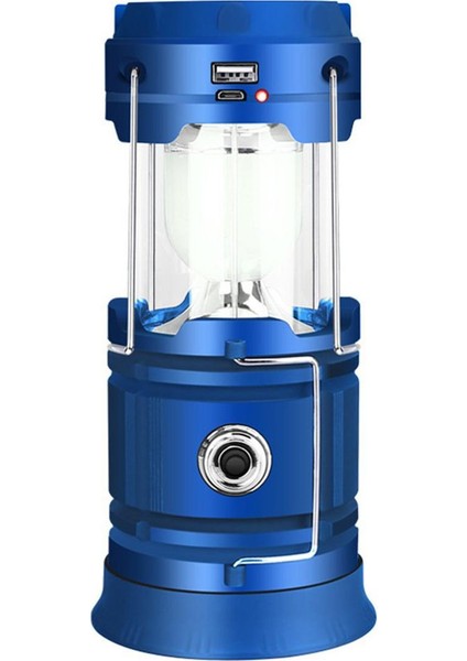 1200MAH Fener LED Solar Kamp Taşınabilir Açık Acil Şarj Işığı (Yurt Dışından)