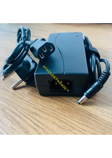 Kaliteli - Gerçek Amper 36W - Trafo Tırafo Adaptör 12 Volt 3 Amper Adaptör 12V 3A + 2 Metre Kablolu