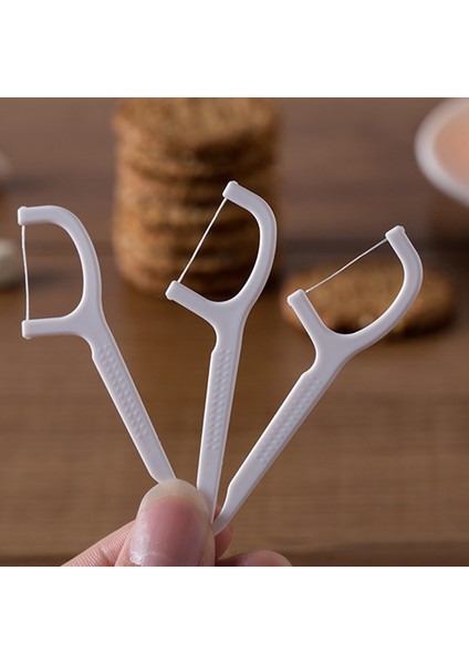 30 Adet Tarzı Adet Diş Ipi Pensesinde Seçtikleri Kürdan Diş Sopa Diş Temizleme Makromolekül Diş Flok Ağız Hijyeni Bakımı (Yurt Dışından)