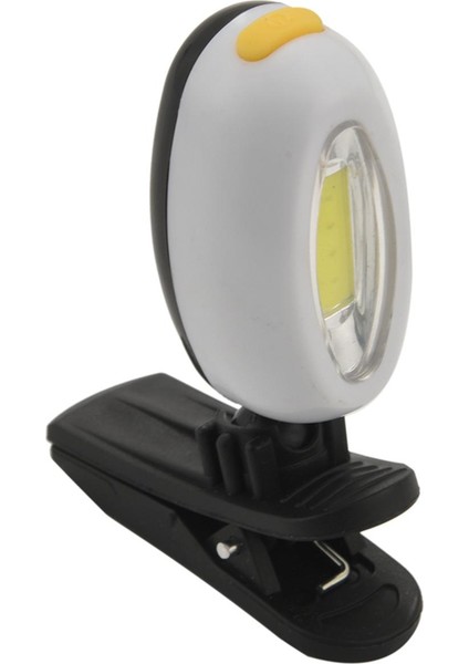 Mini Cob Şapka Klipsi Işık Açık Su Geçirmez Işık Gece Balık Tutma Klipsi Işık (Yurt Dışından)