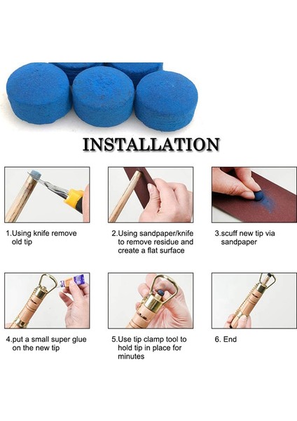 50 Adet Bilardo Isteka Ipuçları Havuz Isteka Ipuçları Bilardo Isteka Kafası Bilardo Aksesuarları 10MM Bilardo Isteka Aksesuarları (Yurt Dışından) fiyatları