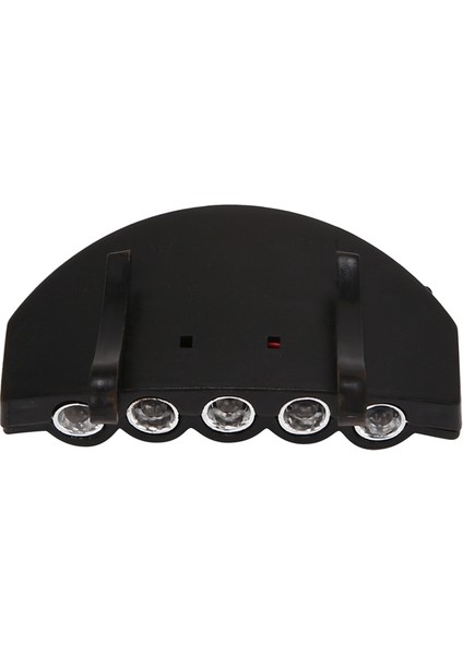 Avcılık Balıkçılık Yürüyüş Için Brim Cap Şapka Far Işık Altında 5 LED Işık (Yurt Dışından)