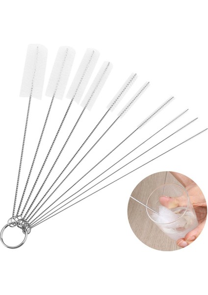 [sıcak] 1 Adet/grup Biberon Fırçaları Temizleyici Çok Fonksiyonlu Temizleme Fırçası Paslanmaz Çelik Yıkama Içme Biberon Fırçası (Yurt Dışından)