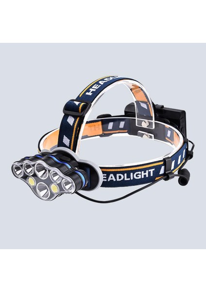 Far 8 LED Su Geçirmez Açık Hava Balıkçılık Çalışma El Feneri Far (Yurt Dışından)