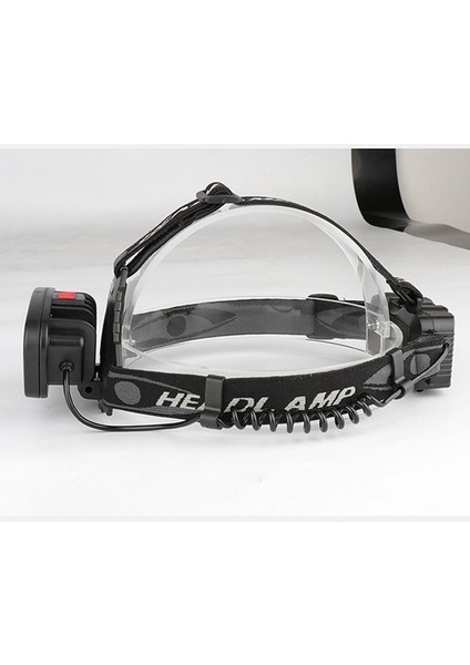 USB Şarj Edilebilir Cob Kafa Lambası Lambası Kırmızı Beyaz LED Işık Balıkçılık Farı, 4 Mod Ayarı ve 90 ° Döndürme (Yurt Dışından) fiyatları