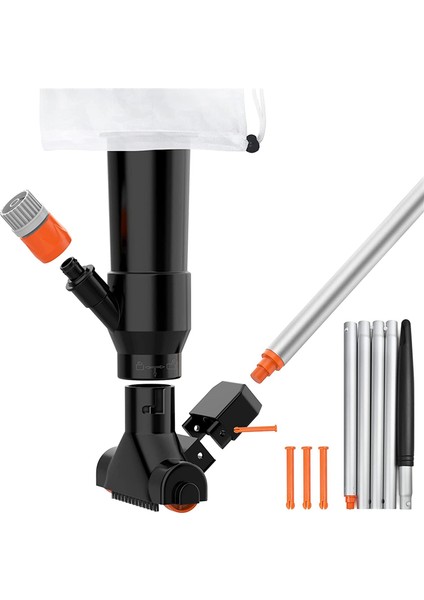 Havuz Süpürgesi-1 x Yüzme Havuzu Süpürgesi Alet Seti-Siyah (Yurt Dışından) fiyatları