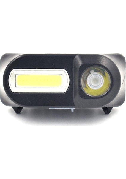 Açık Kamp Taşınabilir Mini LED Far USB Şarj Farlar El Feneri (Yurt Dışından)