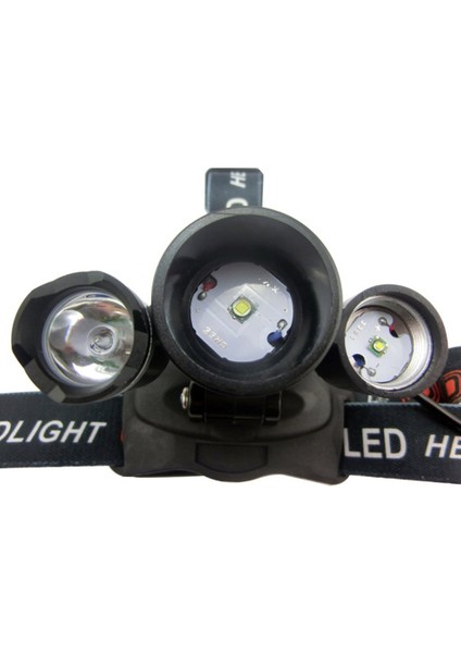 Far Alüminyum Alaşımlı Parlama Şarjlı Far T6 Üç Işık (Yurt Dışından) fiyatları