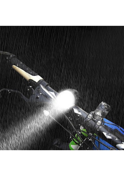 Eıtgzwas 80 Lümen Xml Q5 Arayüzü LED Bisiklet Bisiklet Işık Farlar Far 3 Modu Siyah (Yurt Dışından)