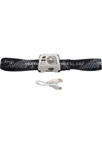 LED Kafa Işık Lambası Kamp El Feneri Torch Lambası Şapka Klip Lamba Beyaz (Yurt Dışından)