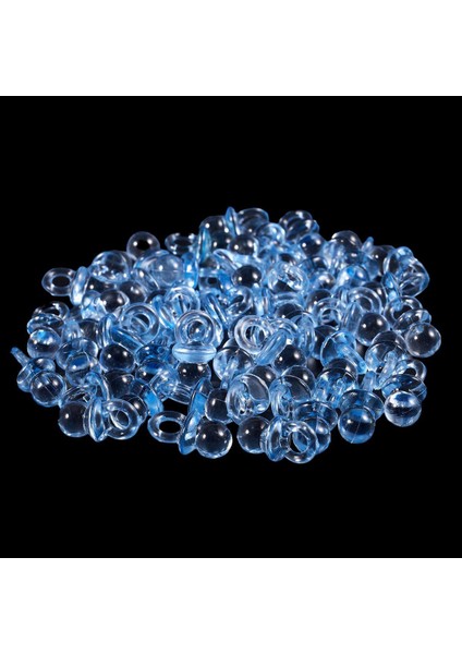 Quanbu 50 Adet Mini Akrilik Takılar Bebek Emzikler Duş Iyilik Parti Oyunu Süslemeleri (Yurt Dışından)