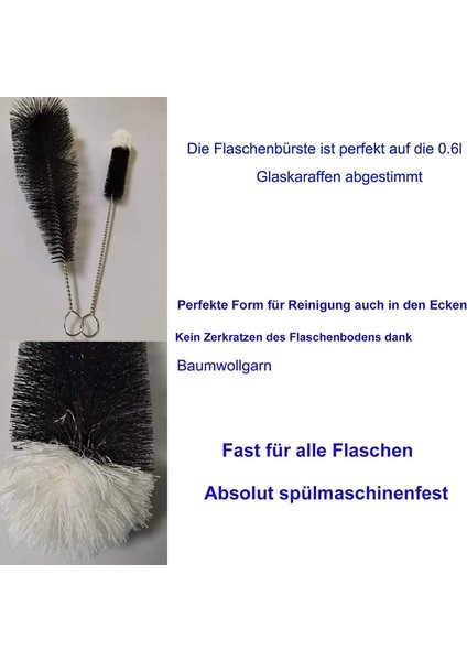 Şişe Fırçası Soda Akışı Temizleme Fırçası Cam Şişeler, Biberonlar Için Yün Kafalı, Fıskiye Şişeleri Içme Şişeleri (Yurt Dışından) fırsatları