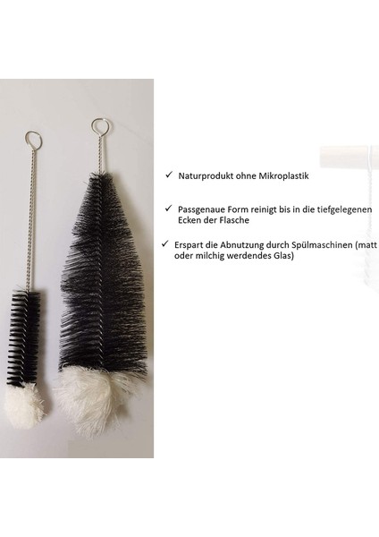 Şişe Fırçası Soda Akışı Temizleme Fırçası Cam Şişeler, Biberonlar Için Yün Kafalı, Fıskiye Şişeleri Içme Şişeleri (Yurt Dışından) indirimleri