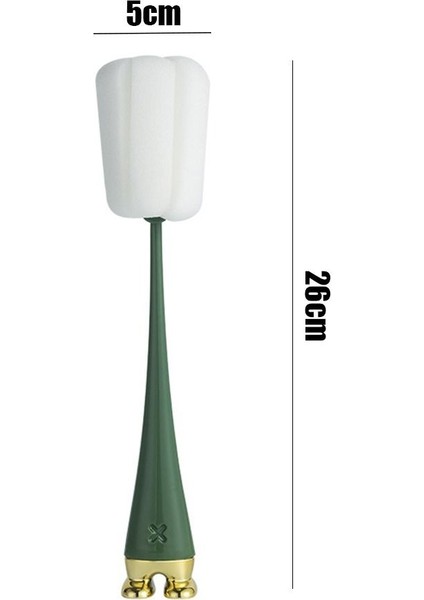 2 Adet Uzun Saplı Yıkama Dekontaminasyon Sünger Fırçası Biberon Temizleme Fırçası Fincan Fırçası (Yurt Dışından) fiyatları