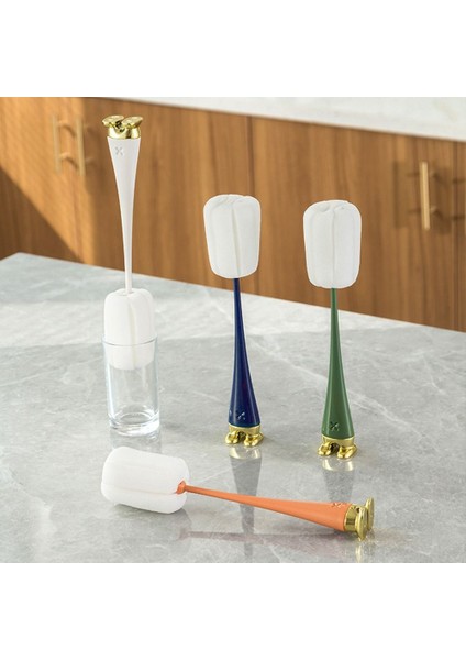 2 Adet Uzun Saplı Yıkama Dekontaminasyon Sünger Fırçası Biberon Temizleme Fırçası Fincan Fırçası (Yurt Dışından) modelleri