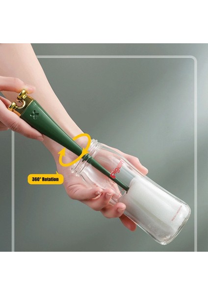 2 Adet Uzun Saplı Yıkama Dekontaminasyon Sünger Fırçası Biberon Temizleme Fırçası Fincan Fırçası (Yurt Dışından) fırsatları