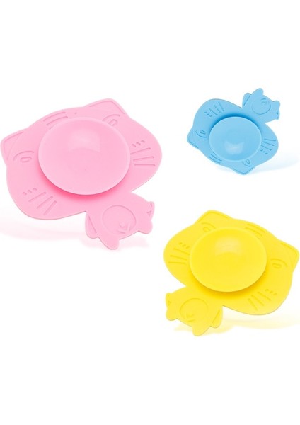 1 Adet Vantuz Bebek Kase Placemat Düz Renk Silikon Yemek Takımı Seti Placemat Çift Taraflı Vantuz (Yurt Dışından) fırsatları