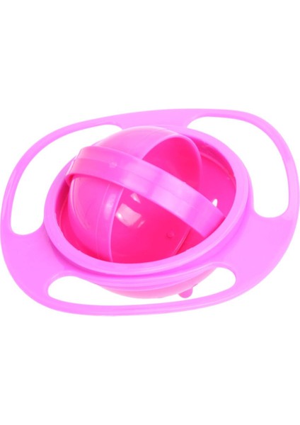 Yaratıcı Bebek Besleme Öğrenme Gyro Kase Yardımcı Yürümeye Başlayan Bebek Maması Yemek Takımı Çocuklar Için Yeme Eğitimi Bebek Aksesuarları (Yurt Dışından)