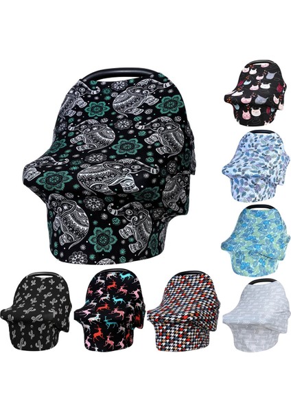 Bebek Esnek Gizlilik Hemşirelik Emzirme Örtüsü Çok Kullanımlı Gölgelik Borstvoeding Doek Bebek Araba Koltuğu Örtüsü Hemşirelik Gölgelik (Yurt Dışından) fiyatları