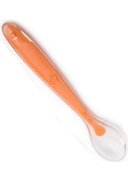 Yıldız Trompet Silikon Kaşık Bebek Tamamlayıcı Gıda Besleme Kaşığı/çocuk Tamamlayıcı Gıda Besleme Küçük Kaşık (Yurt Dışından)