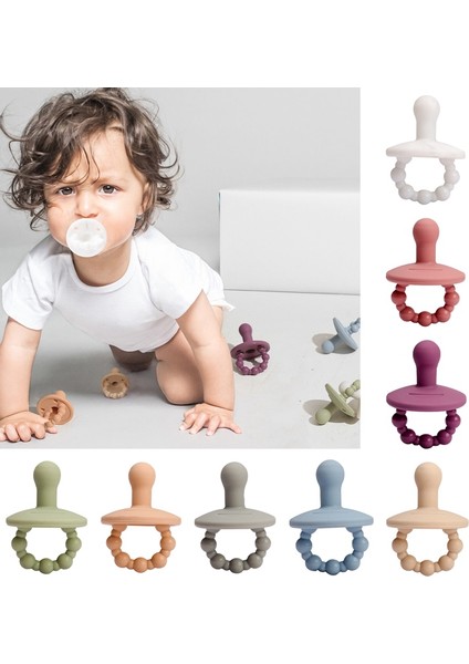 Silikon Emzik Bebek Silikon Bpa Ücretsiz Silikon Gıda Sınıfı Bebek Diş Kaşıyıcınız Sınıf Çiğnenebilir Nurs Diş Çıkarma Oyuncakları (Yurt Dışından) fiyatları