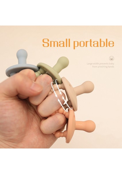 Silikon Emzik Bebek Silikon Bpa Ücretsiz Silikon Gıda Sınıfı Bebek Diş Kaşıyıcınız Sınıf Çiğnenebilir Nurs Diş Çıkarma Oyuncakları (Yurt Dışından) fırsatları