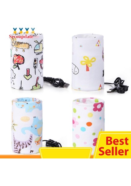 【secoupdate】 USB Süt Su Isıtıcı Seyahat Arabası Bebek Bebek Besleme Süt Şişesi Isıtıcı Bebek Nursi (Yurt Dışından) modelleri