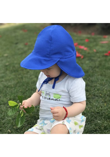 Açık Çocuklar Bebek Boyun Kulak Koruyucu Geniş Kenarlı Anti-Uv Güneş Koruma Flap Cap Şapka (Yurt Dışından) fırsatları