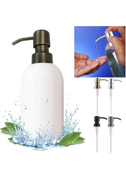 Black-1pcs Sabun Losyon Dispenseri Pompaları Kafa Sabun Pompası Kavanoz Basın Memesi Dağıtıcı Kapakları El Basın Dağıtıcı Şişe Için Yedek (Yurt Dışından)