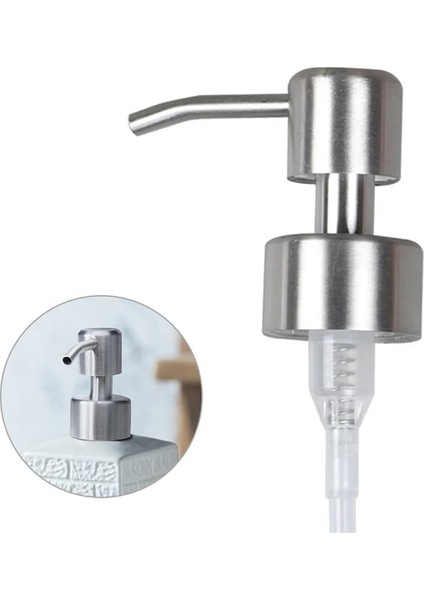 Sh-P6 28-400 2cc-12 Stilleri 304 Paslanmaz Çelik El Sabunu Sıvı Dağıtıcı Memesi Banyo Mutfak Köpük Sabun Ürünleri Banyo Aksesuarları (Yurt Dışından) fırsatları