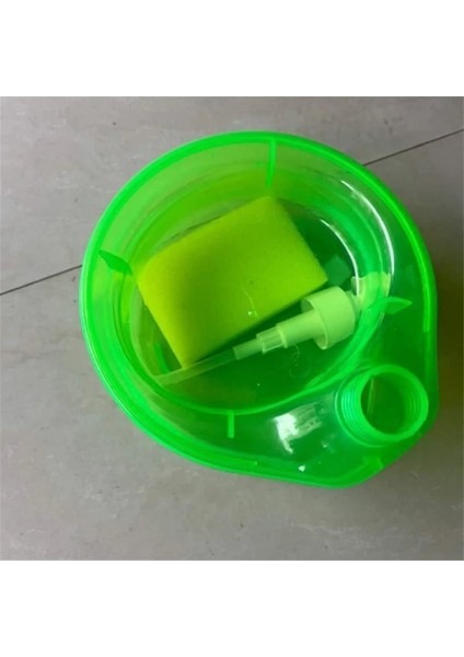 Şeffaf-Kullanışlı ve Pratik El Dezenfektanı Şeffaf Şişe Şeffaf Bulaşık Deterjanı Dispenseri Dayanıklı Çok Amaçlı Yeşil (Yurt Dışından) fırsatları